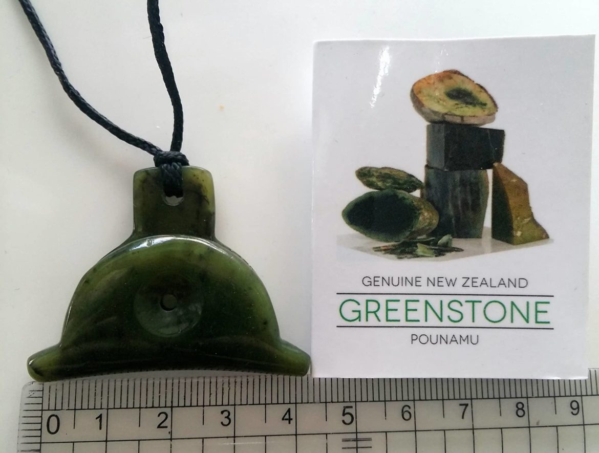 NZ Pounamu Greenstone Shepherds Whistle D M Jewellery Design, New